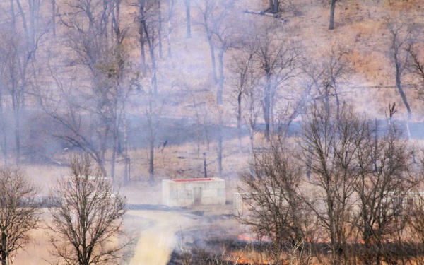 Spring prescribed burns renew training lands, ecosystems at Fort McCoy