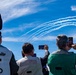 Chilean Distinguished Visitors Observe an Airshow on the USS Nimitz