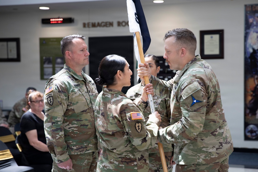 Signal Intelligence and Sustainment Company Change of Command