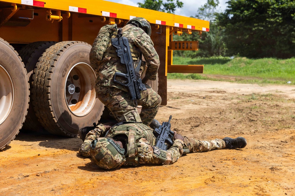 U.S., Ivorian Forces conduct Tactical Combat Casualty Care training