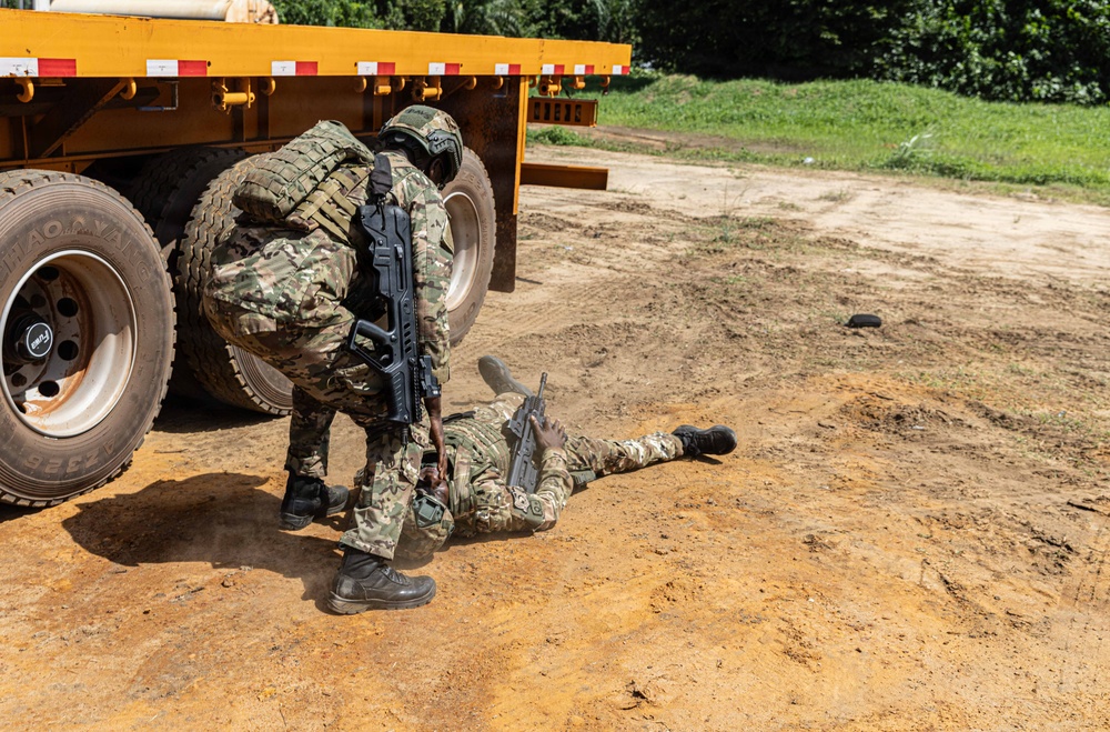 U.S., Ivorian Forces conduct Tactical Combat Casualty Care training