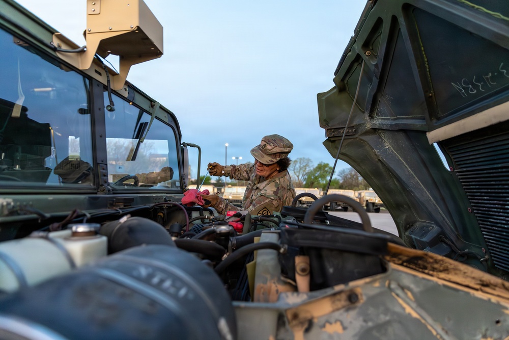 451st Expeditionary Sustainment Command Prepares for FTX