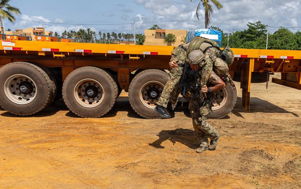 U.S., Ivorian Forces conduct Tactical Combat Casualty Care training