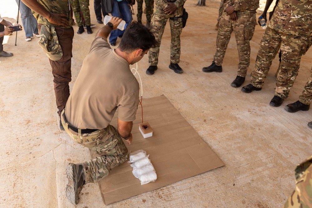 U.S., Ivorian Forces conduct Tactical Combat Casualty Care training