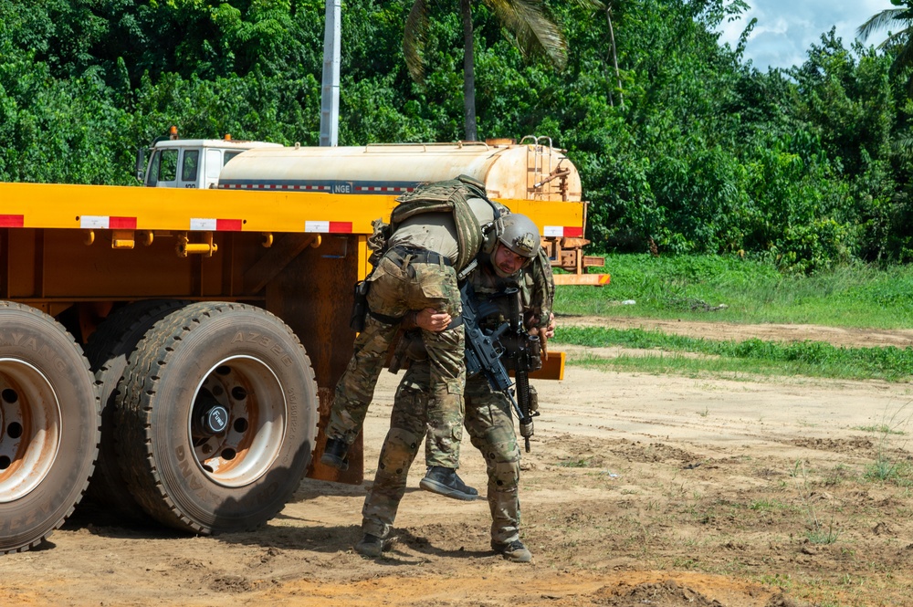 U.S., Ivorian Forces conduct Tactical Combat Casualty Care training