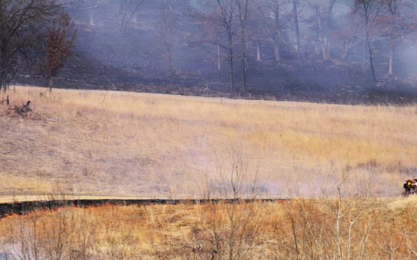 Spring prescribed burns renew training lands, ecosystems at Fort McCoy