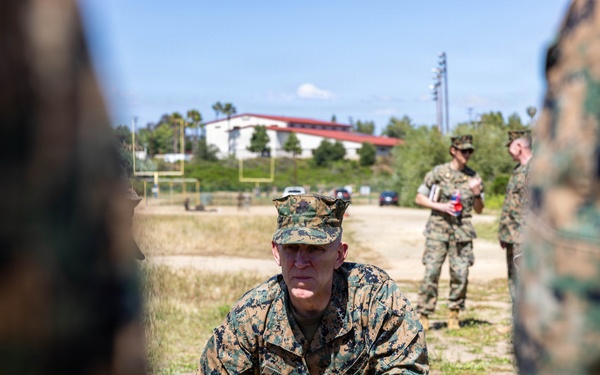 I MEF leaders observe SADOC students fly Neros Archer FPV drone