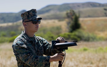 I MEF leaders observe Small Attack Drone Operator Course students fly Neros Archer FPV drone
