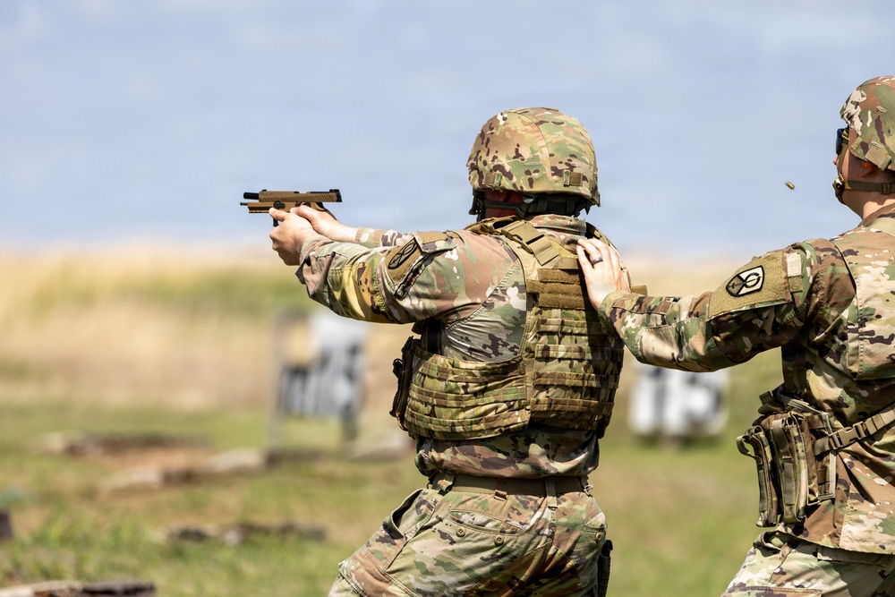 451st Expeditionary Sustainment Command Complete M17 Range