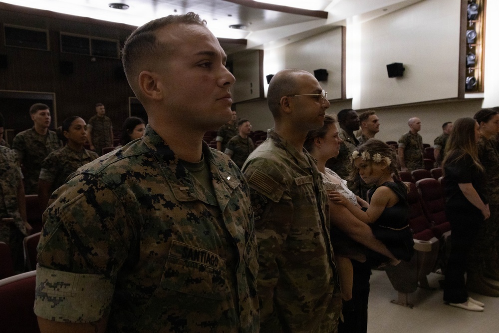 III MEF Headquarters Company Change of Command Ceremony