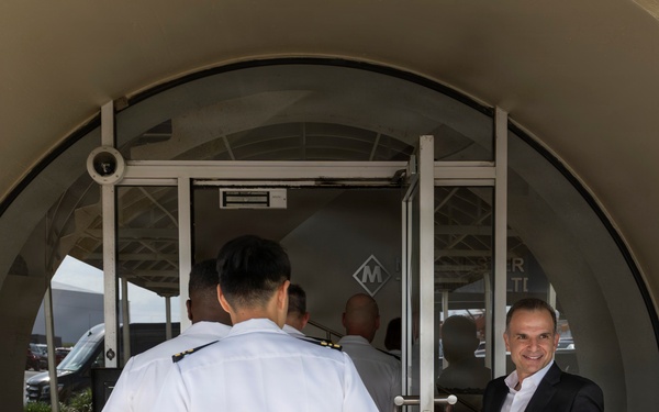 Manchester Terminal Hosts U.S. Navy