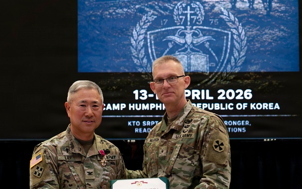 Eighth Army Command Chaplain (Col.) Sun Cheol Lee Retirement Ceremony