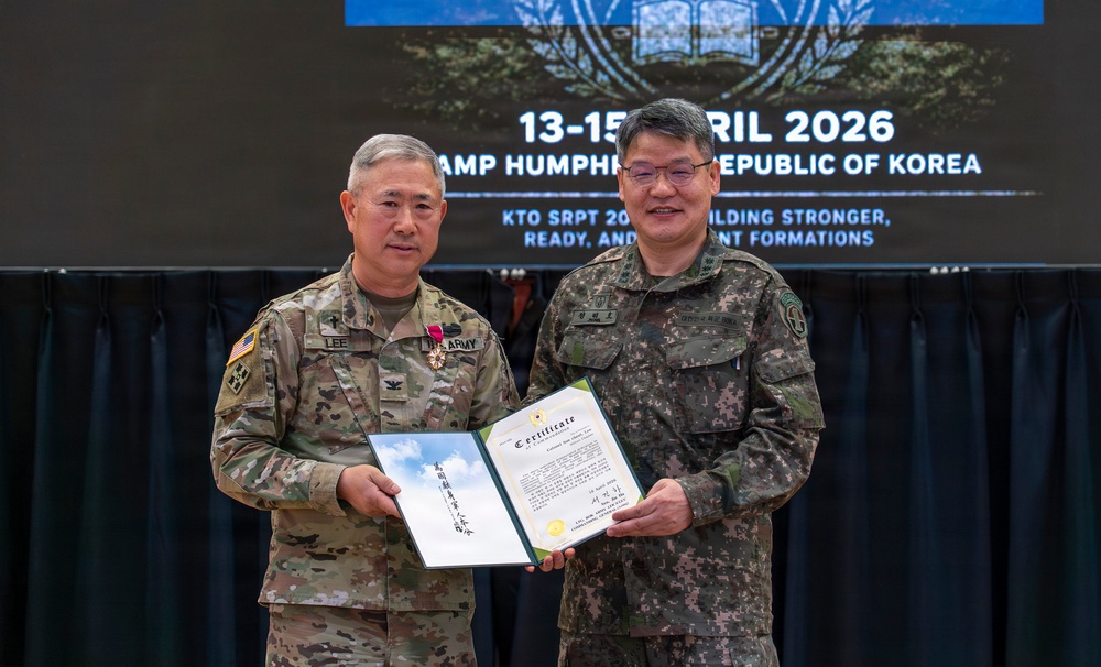 Eighth Army Command Chaplain (Col.) Sun Cheol Lee Retirement Ceremony