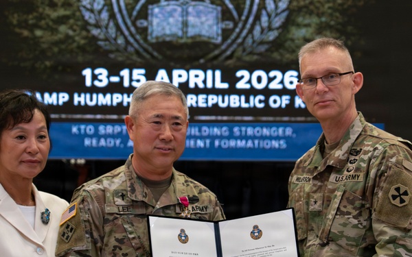 Eighth Army Command Chaplain Col. Sun Cheol Lee Retirement Ceremony