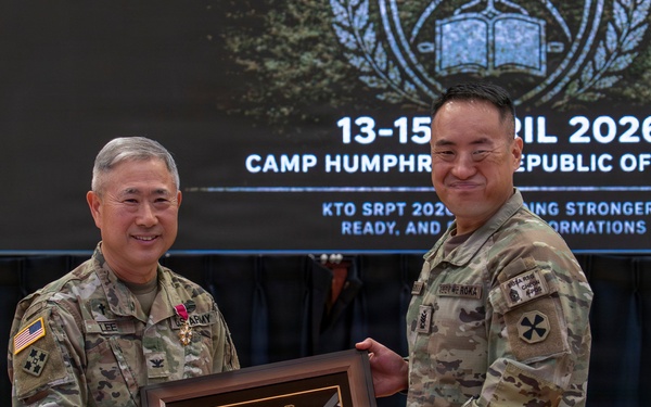 Eighth Army Command Chaplain (Col.) Sun Cheol Lee Retirement Ceremony