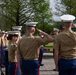 U.S. Marines with MWSS-272 host a wreath-laying ceremony