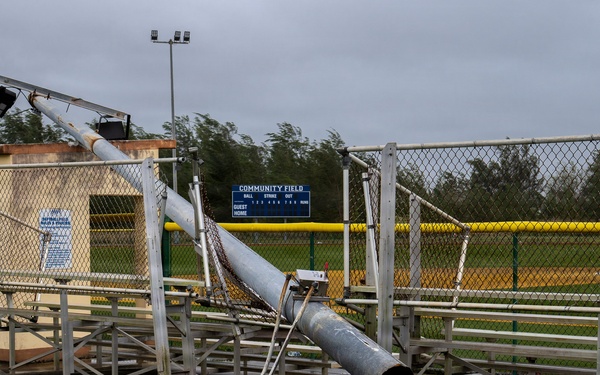 Naval Base Guam Super Typhoon Sinlaku Recovery