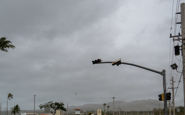 Naval Base Guam Super Typhoon Sinlaku Recovery