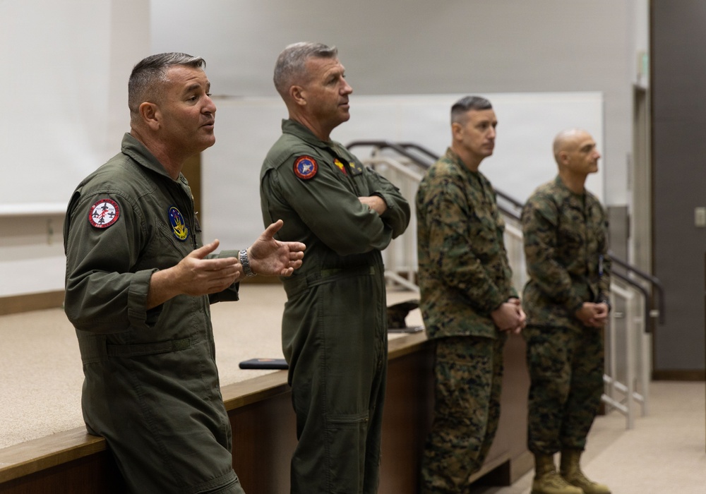 1st MAW leadership shows appreciation for VMFA-121 spouses