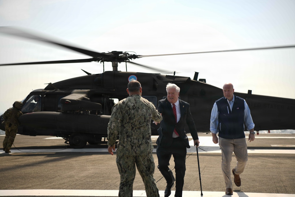 Ambassador to Japan George Glass Visits CFAY