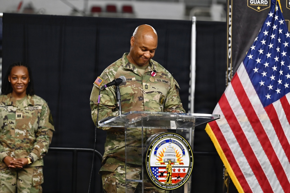 D.C. Army National Guard Recruiting and Retention Battalion Change of Responsibility