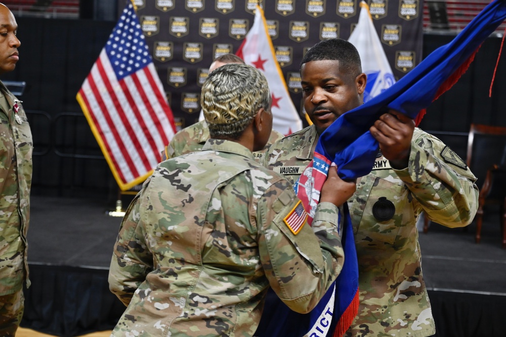 D.C. Army National Guard Recruiting and Retention Battalion Change of Responsibility