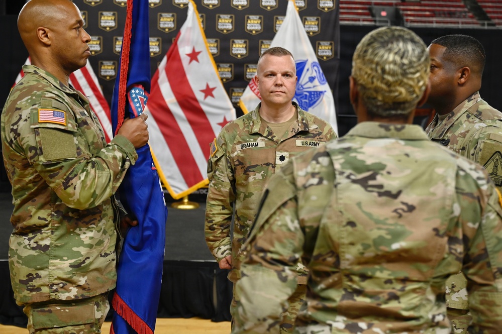 D.C. Army National Guard Recruiting and Retention Battalion Change of Responsibility