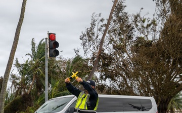Naval Base Guam Super Typhoon Sinlaku Recovery