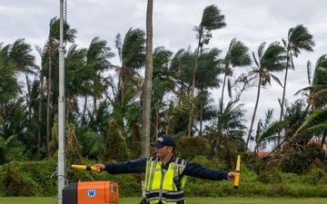 Naval Base Guam Super Typhoon Sinlaku Recovery