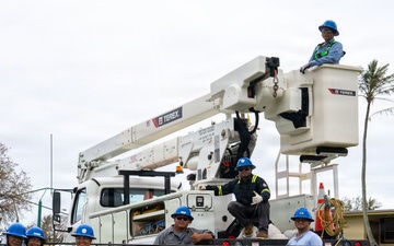 Naval Base Guam Super Typhoon Sinlaku Recovery