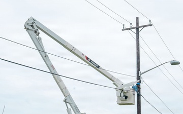 Naval Base Guam Super Typhoon Sinlaku Recovery