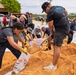 Service members prepare for Super Typhoon Sinlaku
