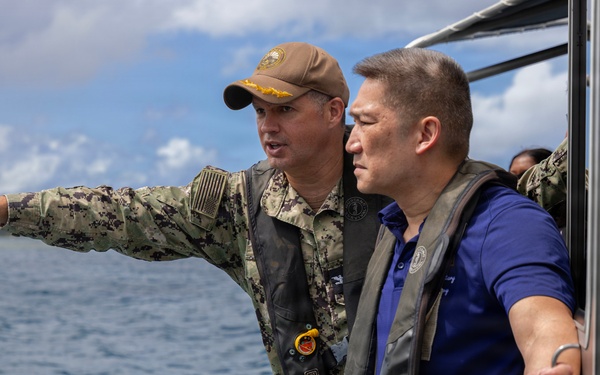 USECNAV Visits Guam and the CNMI