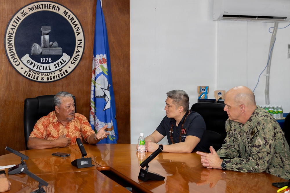 USECNAV Visits Guam and the CNMI