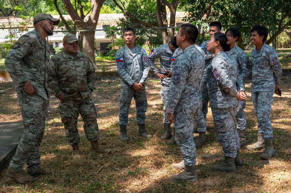 736 SFS - Philippine Air Force Conduct SME exchange
