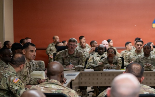 AMC Senior Enlisted Leader highlights Army Sustainment modernization efforts at Fort Bliss