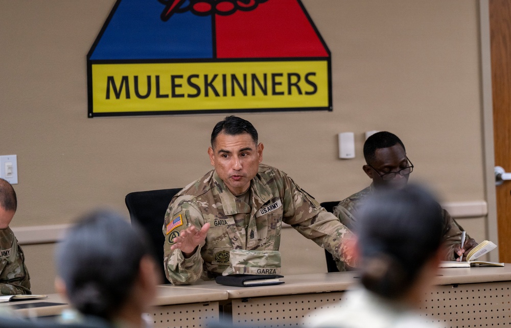 AMC Senior Enlisted Leader highlights Army Sustainment modernization efforts at Fort Bliss