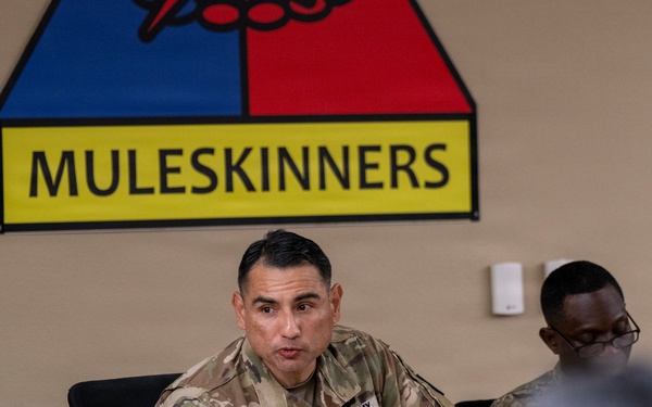 AMC Senior Enlisted Leader highlights Army Sustainment modernization efforts at Fort Bliss