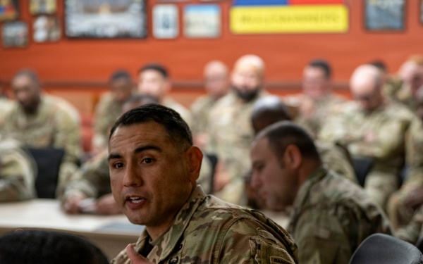 AMC Senior Enlisted Leader highlights Army Sustainment modernization efforts at Fort Bliss