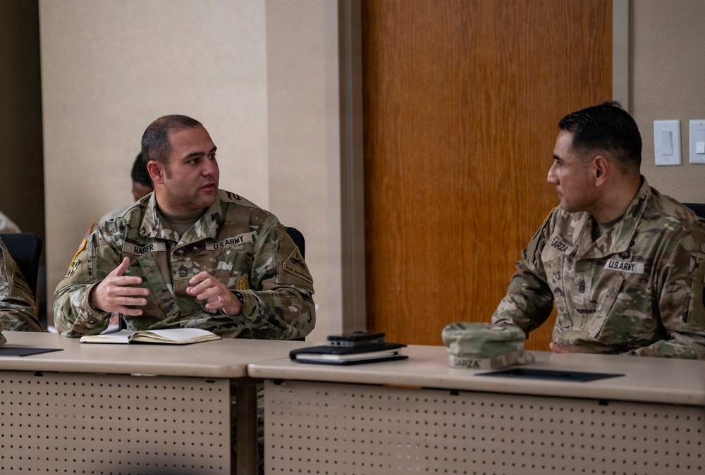 AMC Senior Enlisted Leader highlights Army Sustainment modernization efforts at Fort Bliss