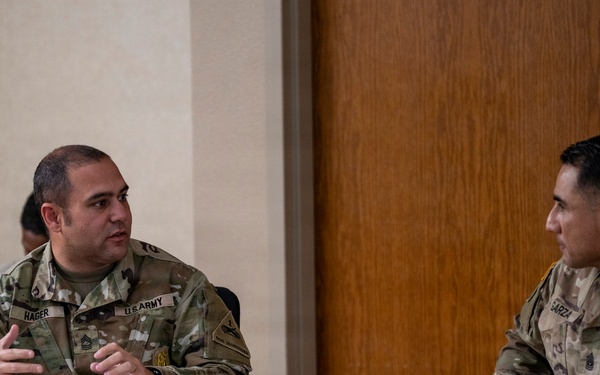 AMC Senior Enlisted Leader highlights Army Sustainment modernization efforts at Fort Bliss