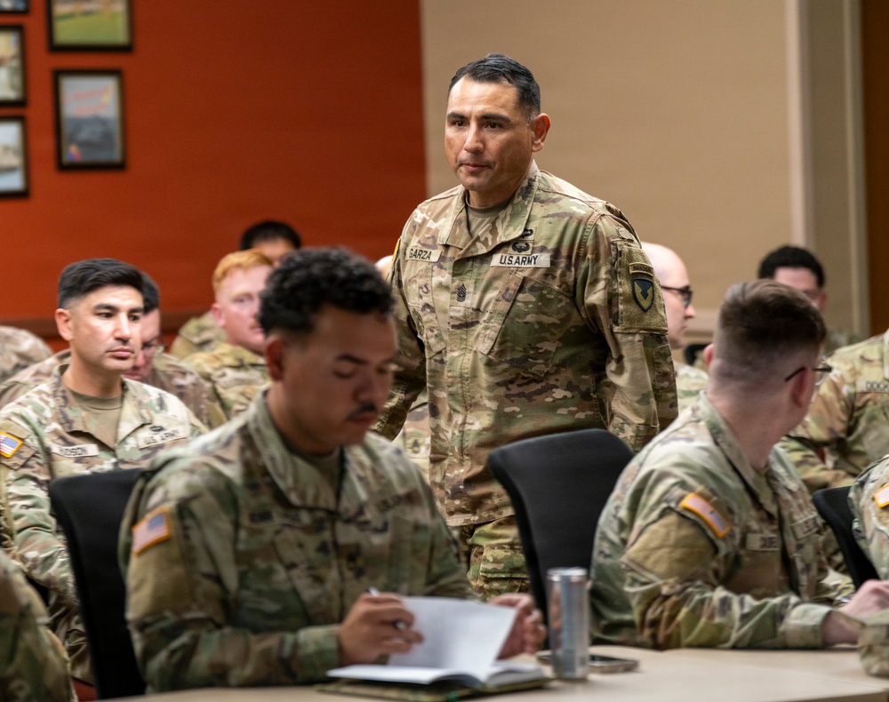 AMC Senior Enlisted Leader highlights Army Sustainment modernization efforts at Fort Bliss