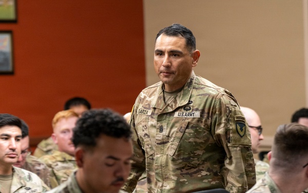 AMC Senior Enlisted Leader highlights Army Sustainment modernization efforts at Fort Bliss