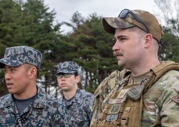 35th Security Forces Squadron conducts first joint bilateral K-9 exercise