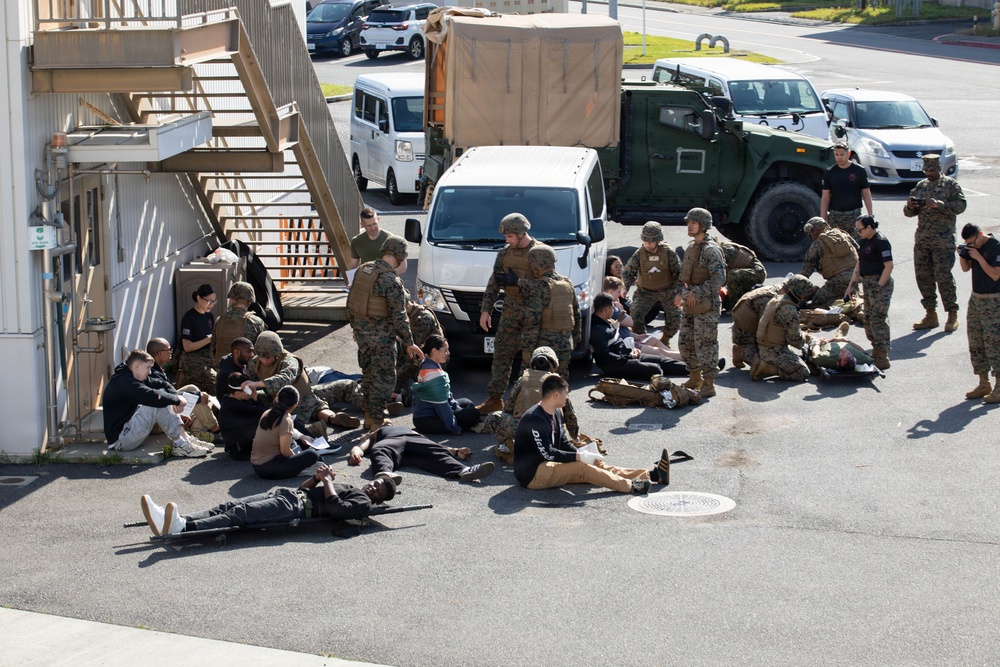 Shika-X 26: 3rd Dental Battalion conducts Mass Casualty Simulation