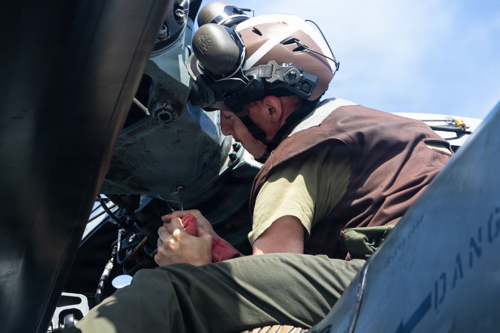 USS Portland Sailors and Marines Conduct Routine Operations