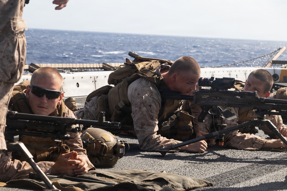 USS Portland Sailors and Marines Conduct Routine Operations