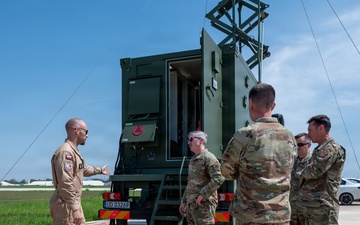 39th ABW Leadership visits Polish Military Contingent