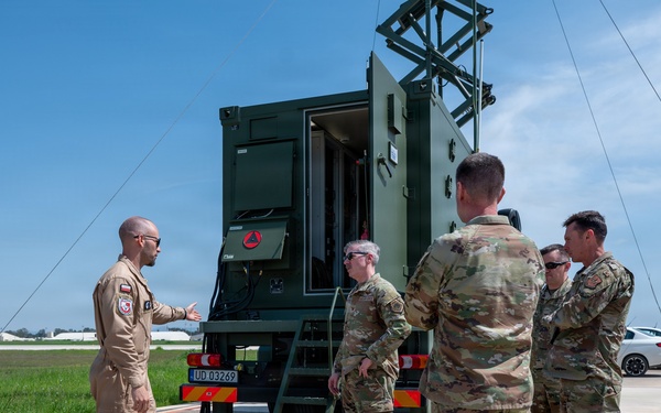 39th ABW Leadership visits Polish Military Contingent