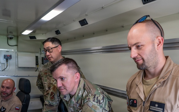 39th ABW Leadership visits Polish Military Contingent